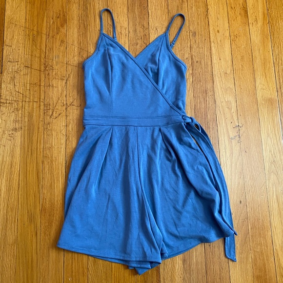 Abercrombie & Fitch Pants - Abercrombie & Fitch Blue Romper